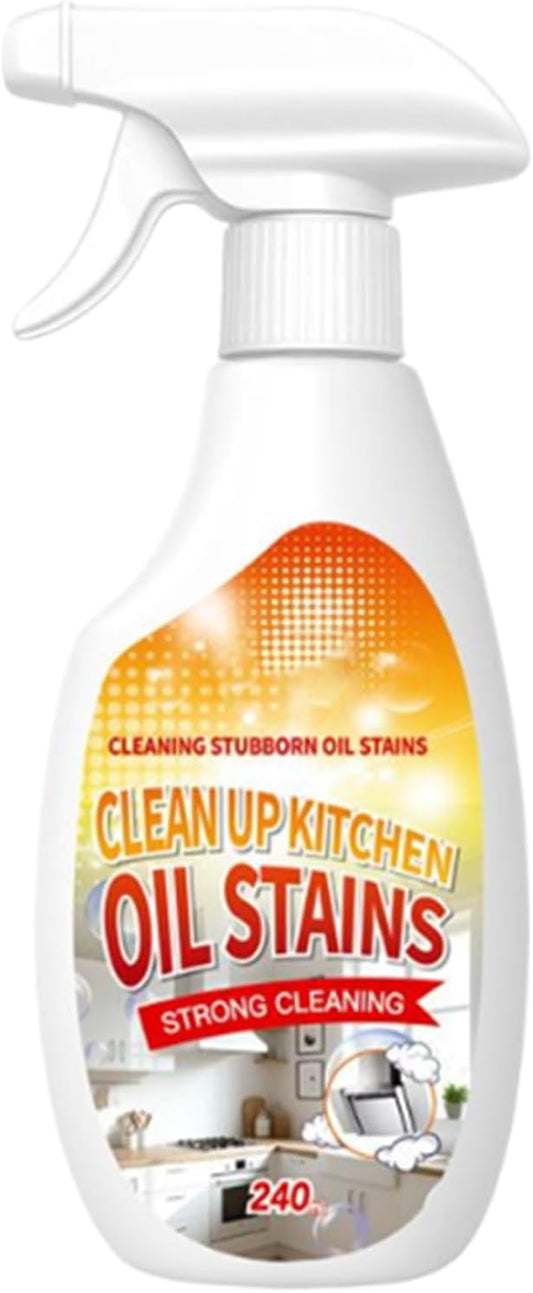 Heavy Duty Degreaser, Fruity Fresh Scent, 240mL, Kitchen Degreaser Spray, Oil Remover Spray, Powerful Oil Remover, For Grill, Stove Top, Sink, Oven, Countertops