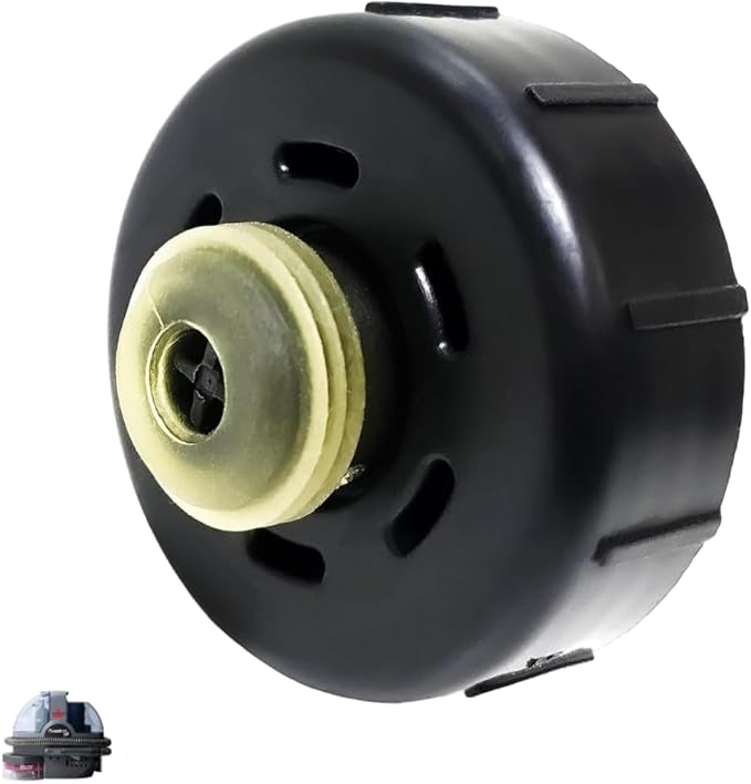 Black Cap & Insert Assembly Replacment for Bissell SpotBot Pet Portable Carpet Cleaner, OEM # 2037477 | Vacuum Parts & Accessories