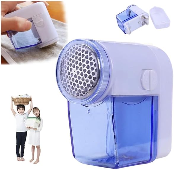 Fabric Shaver,Bobble Remover for Clothes,Electric Lint Remover w/3 Replaceable Blade,Cleaning BrushRechargeable Sweater Defuzzer PillRemover,Depiller Effectively RemovePills for Clothes & Furniture