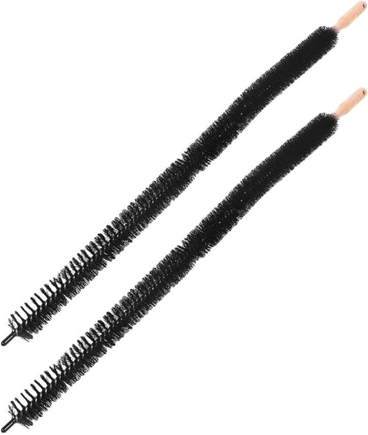 Ipetboom Washing Machine Cleaning Brush and Dryer Lint Vent Cleaner Brush with Long Handle, 2pcs Multi-Purpose Tub and Pipe Cleaning Tools for Washer and Dryer Maintenance