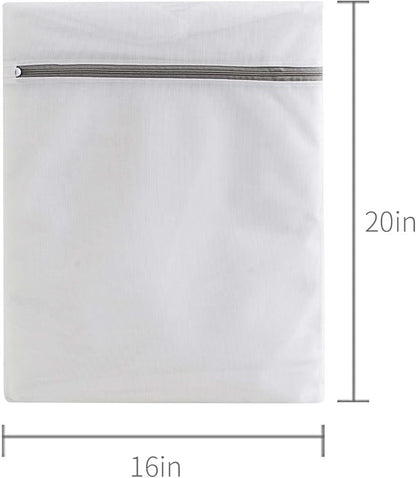 Laundry Bags Mesh Wash Bags(4Pcs,16 x 20 Inches),delicate laundry bag for College,Dorm,Storage
