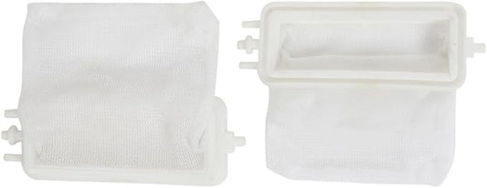Ruilogod 2 Pcs Plastic Frame Nylon Filter Meshy Bags Holder for Washing Machine (id: 8fa 484 cc1 083 19d