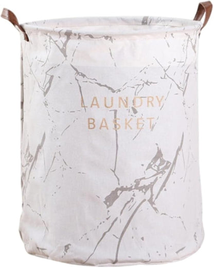 1PC Folding Laundry Basket Round Storage Bin Bag Large Hamper Collapsible Clothes Toy Basket Bucket Organizer Large Capacity