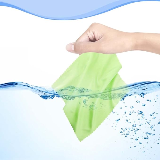 100Pack Mixed Colors Microfiber Cleaning Cloths Eyeglasses Cleaning Cloth for Eyeglasses Phone Screens Camera Lens and Any Other Delicate Surfaces Cleaner(5.5 x 5.5 Inch)