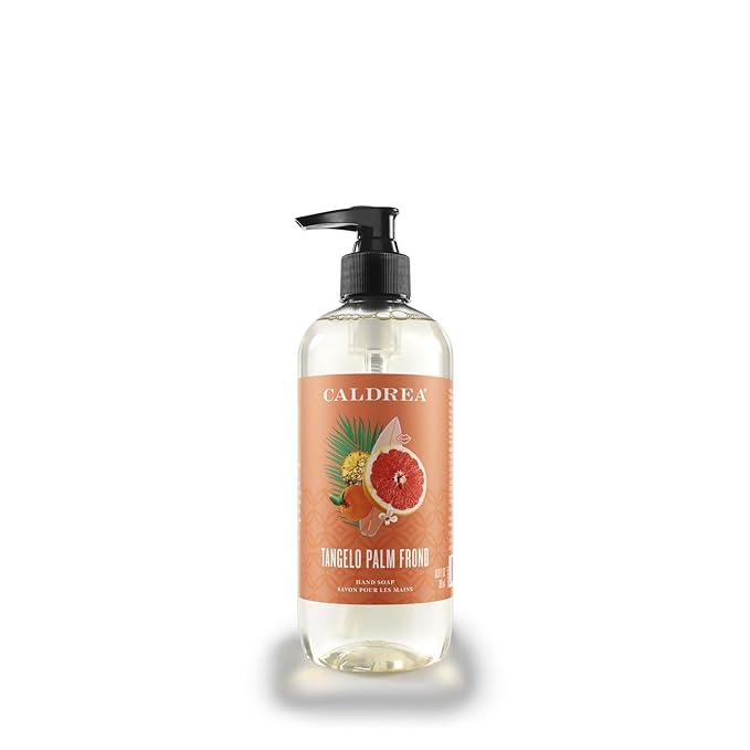 Caldrea Hand Wash Soap, Tangelo Palm Frond 10.8 Fl Oz