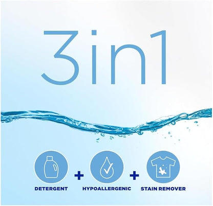 Cleaning and spot remover, for best results, with environmentally friendly formula + King Combo QR Code (6 Laundri Pods Hypoallergenic Free of dyes&perfumes)