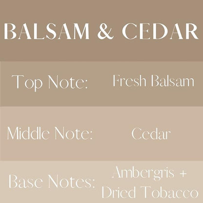 River Birch Luxury Linen and Room Spray - Home Signature Scent Balsam and Cedar Room Fragrance Spray - Fragrant Fresh Linen Air Freshener For Bedding - Handmade in Texas - 4 oz Glass Amber Bottle