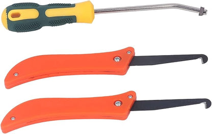 ZJchao Grout Removal Tool, Caulk Removal Tool Grout Saw and 8 Blades Tile Joint Cleaning Scraper Professional Grout Cleaner for Kitchen, Bathroom, Bedroom, Tiles Gaps