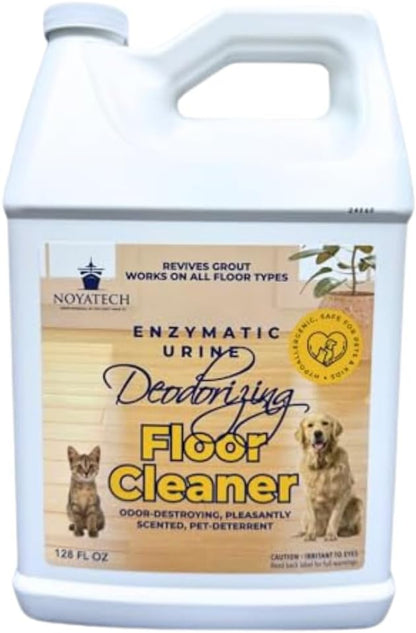 Pet Floor Cleaner – Enzyme-Powered Degreaser for Urine, Odor & Grime | Safe for Tile, Vinyl, Grout & Hardwood | Residue-Free & Pet Safe