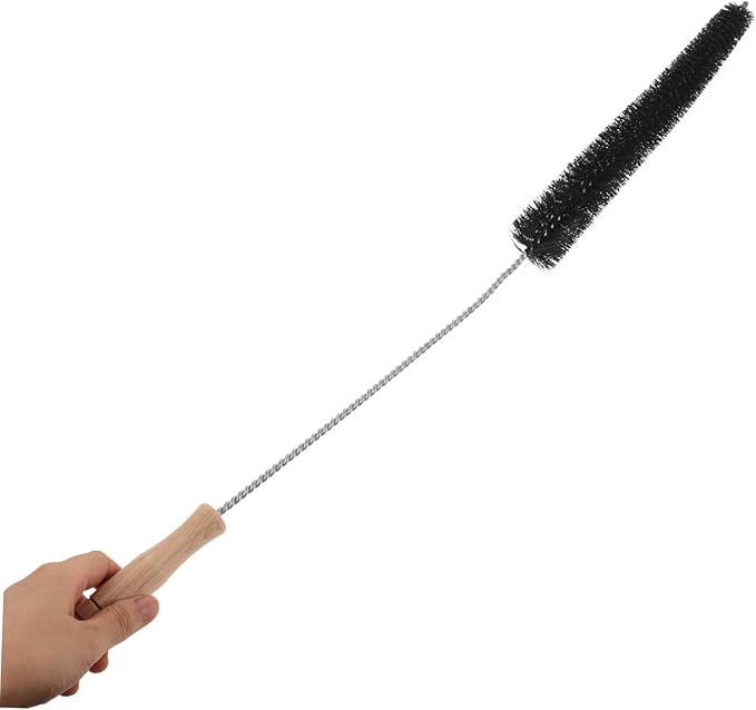 KOMBIUDA Refrigerator Cleaner Brush Long Handle Washing Machine Cleaning Tool Dryer Tubing Brush