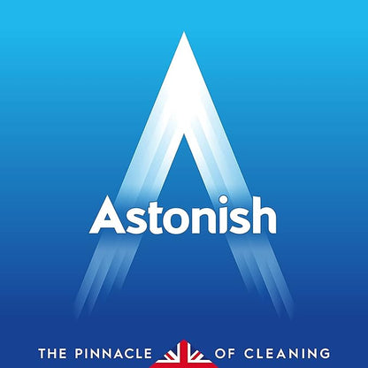 Astonish Foaming Lemon Splash Fizz & Fresh Bathroom Toilet Bowl Cleaner - Deep Cleaning Limescale, Calcium & Rust Stain Remover- No Spray Bottle Needed, Removes Hard to Reach Stains, 8 Tablets