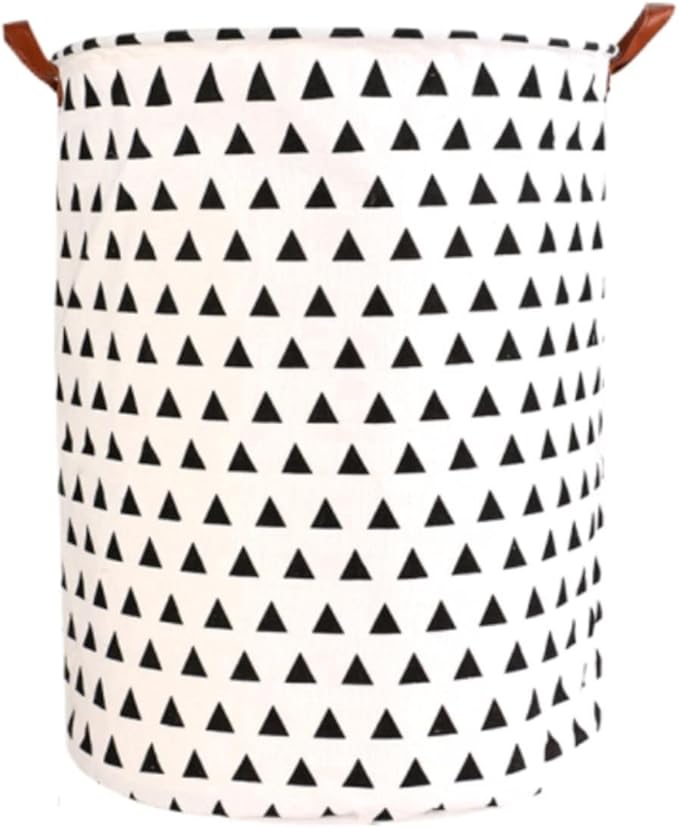 1PC Folding Laundry Basket Round Storage Bin Bag Large Hamper Collapsible Clothes Toy Basket Bucket Organizer Large Capacity
