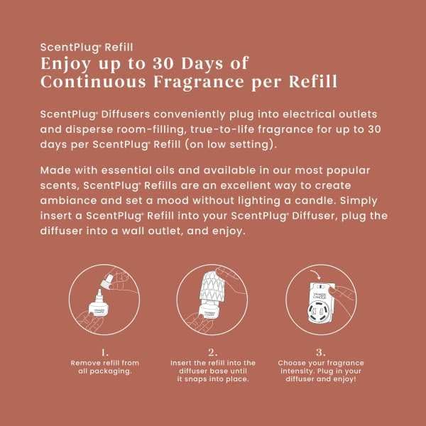 Yankee Candle Autumn Leaves ScentPlug Refills (Pack of 6)