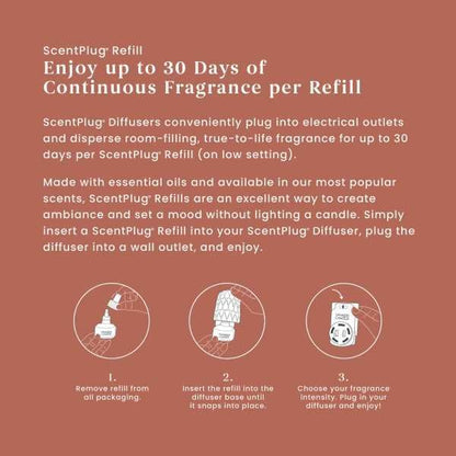 Yankee Candle Autumn Leaves ScentPlug Refills (Pack of 6)