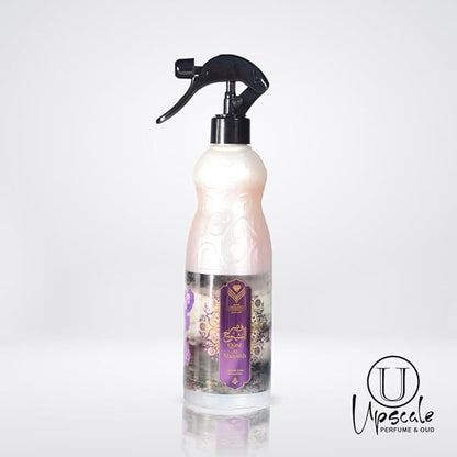 Almas Perfumes Qasr Al Shuyukh Air Freshener - 480 ML 16.9FL.OZ of Fabric spray - Natural Aged Oud Scent - Odor Fighting Room Spray - long lasting Aroma for home