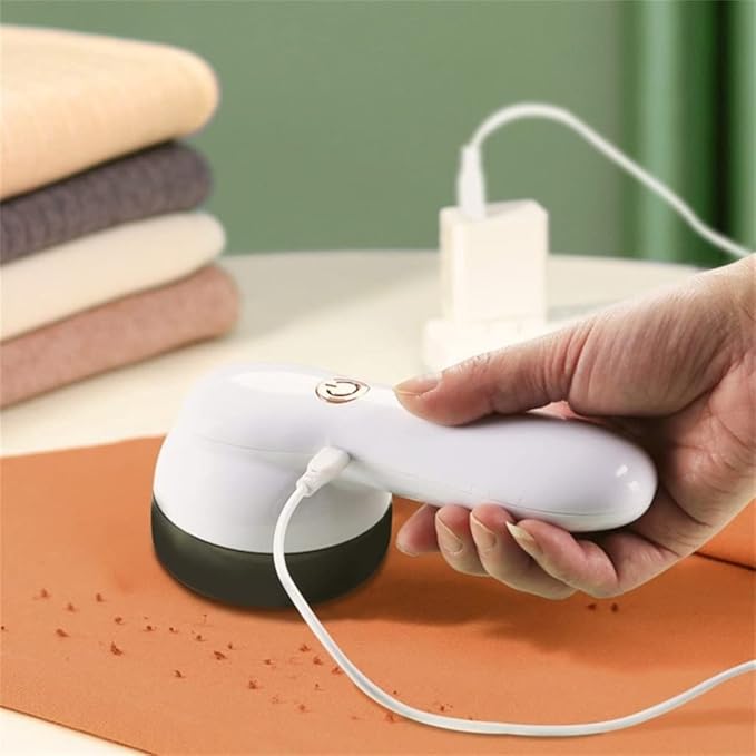 Portable Fabric Shaver Electric Lint Remover Sweater Defuzzer Fuzz Pellet Trimmer for Clothes Couch(Gray)