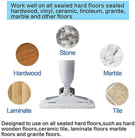 Replacement Pads Compatible with Bissell Symphony Pet All-In-One Vacuum and Steam Mop 1132 1543 1652 Series 1252 1543A 1543T 11321 11326 11328 1132A 1132M 1132P 1132Q 1132X 1530 1632 2747A