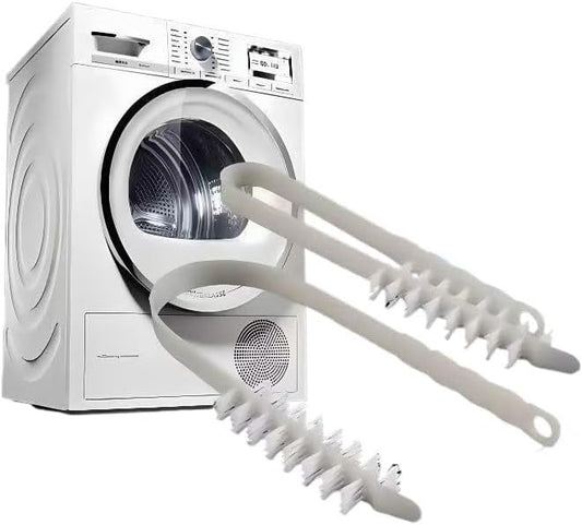 Washing Machine Cleaning Brush Cleaner 2 Packs Front Load Washer Cleaner Brush Drum Washing Machine Cleaning Tools with Storage Hook