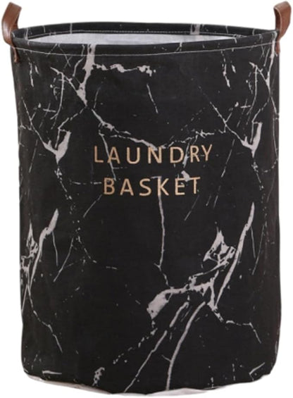 1PC Folding Laundry Basket Round Storage Bin Bag Large Hamper Collapsible Clothes Toy Basket Bucket Organizer Large Capacity