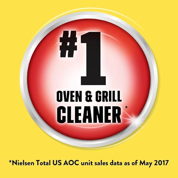 Easy-Off Heavy Duty Oven Cleaner, Regular Scent 14.5 oz Can - Pack of 2