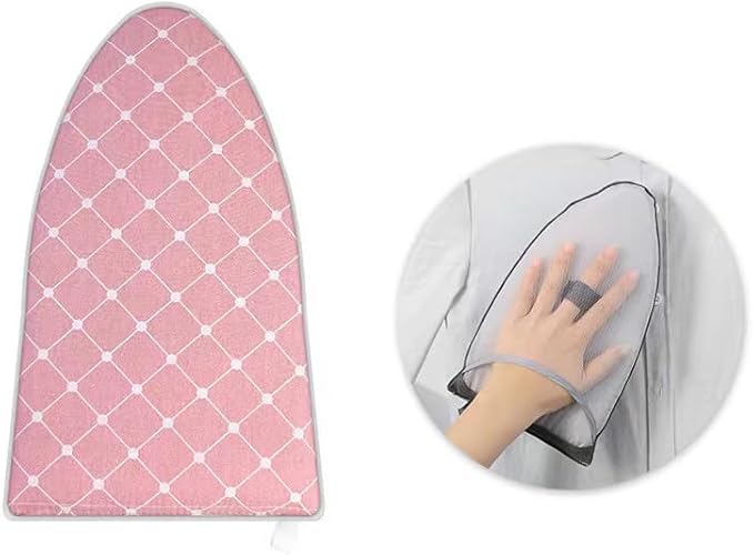 Garment Steamer Ironing Gloves, Anti Steam Handheld Ironing Pad, Heat Resistant Garment Steamer Mitt, Durable Protective Ironing Glove for Garment Steamer (Style E)