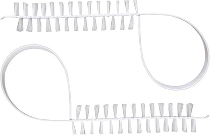 2Pcs Rolling Washing Machine Multifunctional Cleaning Brush, Household Cleaning Brushes,Nylon Brush Heads Powerful Clean,Wash Machine Cleaner Also Fit in Kitchen Dryer Hotel