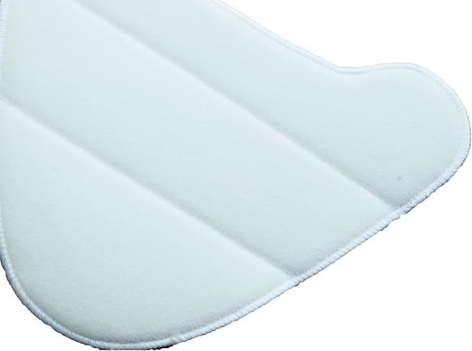 6 Pack Reusable Replacement Refills Steam Mop Pads Compatible with Hoover WH01100 WH20200, Microfiber Washable Cleaning Pads Fits for Vax S2 S2C S3 S3S, 12.6×8.7Inch