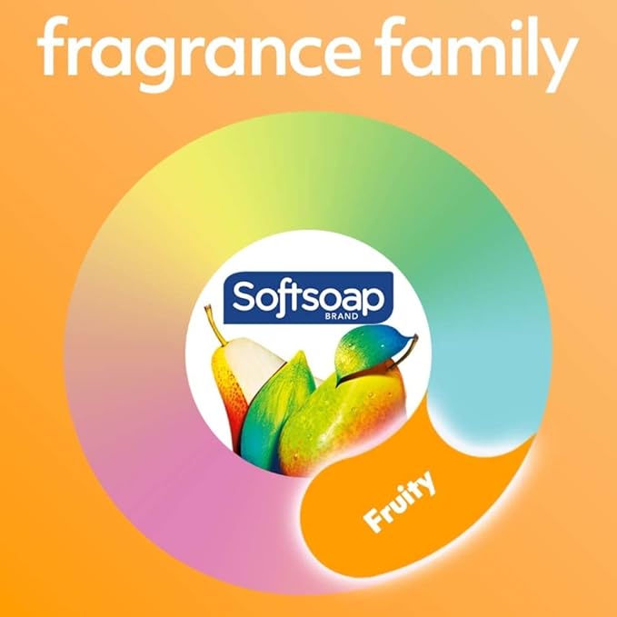 Softsoap Antibacterial Liquid Hand Soap, Kitchen and Bathroom Hand Soap, White Tea and Berry Scent, 50 fl oz Refill (Pack of 2)