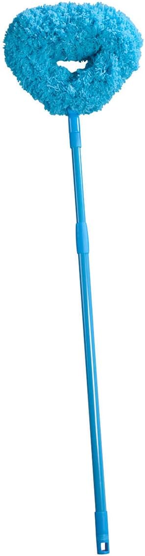 Reusable Microfiber Ceiling Fan Duster with Extendable Handle, Removable Polyester Brush, Handle Made of Durable Metal for Easy Hanging – Duster Adjusts 28 1/2" - 47 3/4" Long by LivingSURE