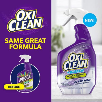 OxiClean plus Bleach, Bathroom Stain Remover 30 oz. (Pack of 2)