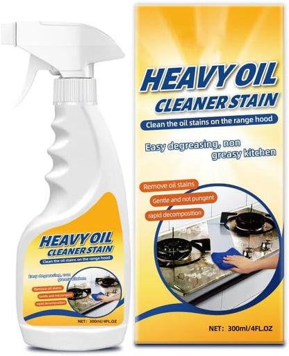Multi-purpose Heavy Grime Duty Cleaner, Multi-purpose Heavy Oil Stain Cleaner, Heavy Oil Stain Cleaner Kitchen, Kitchen Degreaser Spray, For Range Hood, Oven, Pots and Cabinet (1pcs)