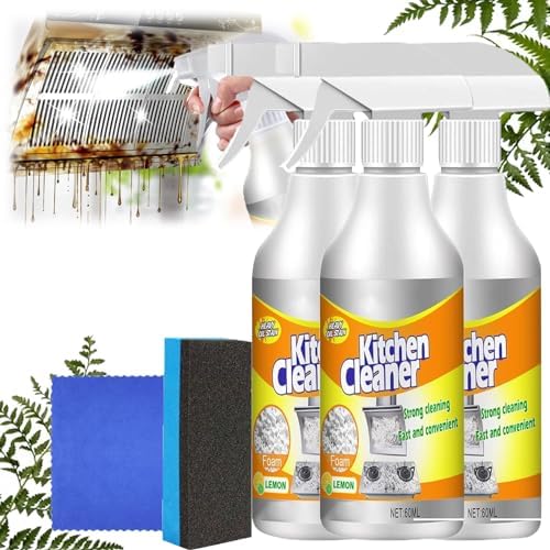 Clean Sweep Kitchen Cleaner,Clean Sweep Cleaner,Kitchen Cleaner,All-Purpose Kitchen Cleaner,Cleaner (3PCS)