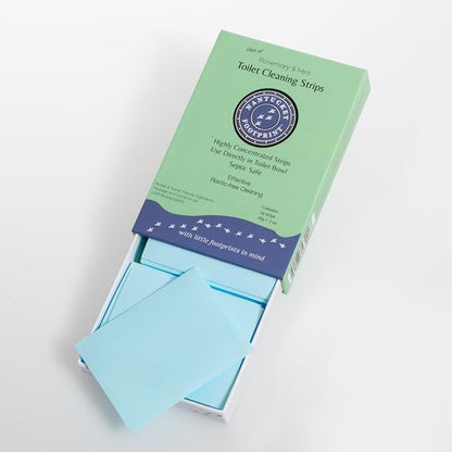 Toilet Bowl Cleaner Strips | 24 Strips | Concentrated Dissolving Sheets