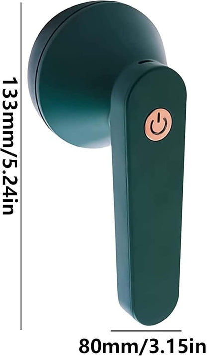 Fabric Shaver USB Rechargeable Lint Remover Electric Lint Shaver for Clothes Furniture Green Electric