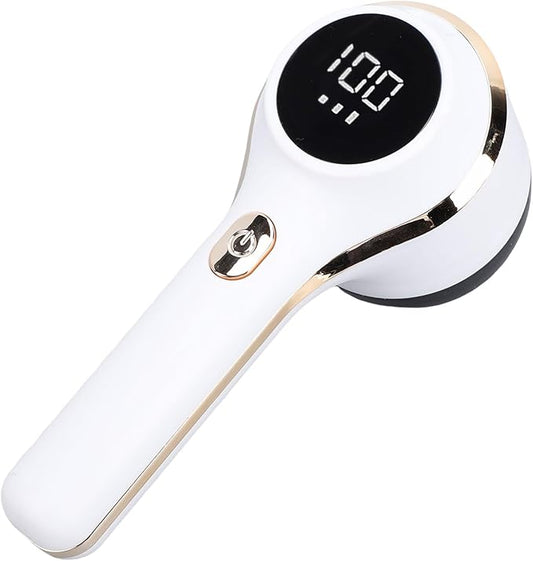 Yoidesu Rechargeable Fabric Shaver,Lint Remover with Digital Display,Electric Portable Sweater Shaver with 3 Speeds,6 Leaf Blades,Remove Pilling from Clothes,Furniture, Couch