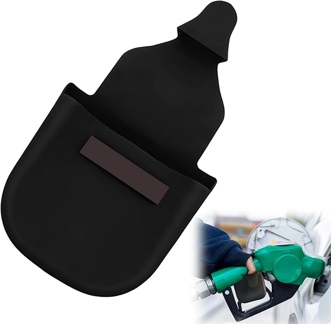 Reusable Gas Pump Glove, Silicone Gas Gloves for Gasoline Pump, Protects Hands From Dirty Pump Handles and Keyboards