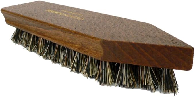 Valentino Garemi Cleaning Brush – Multi-Purpose Dry Cleaning Brush for Shoes, Carpet, Upholstery & Garments – Natural Bristles – Made in Germany