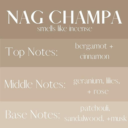 River Birch Nag Champa Scented Linen and Room Spray | Home Fragrance | 4 oz Glass Amber Bottle | Luxury Signature Scent Incense | Handmade in Texas