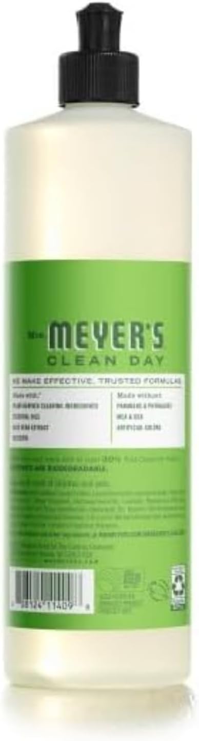 Mrs. MEYER'S Clean Day Dish Soap 16 FL OZ Each, Fresh Cut Grass, Tomato Vine, Blueberry, 1 CT (Variety Pack)