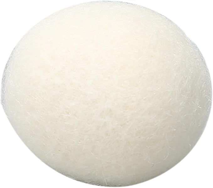 Wool Drying Balls, Premium Organic Fabric Softener, Reduce Drying Time, Reduce Static Electricity, Reusable, Wool Dryer Balls with Absorption,for Shortening Drying Time (5cm)