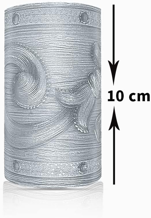 PVC Self Adhesive Silver 3D Flowers Waterproof Wall Border Decor Removable Kitchen Bathroom Tiles Stciker 4 x196.8 inch