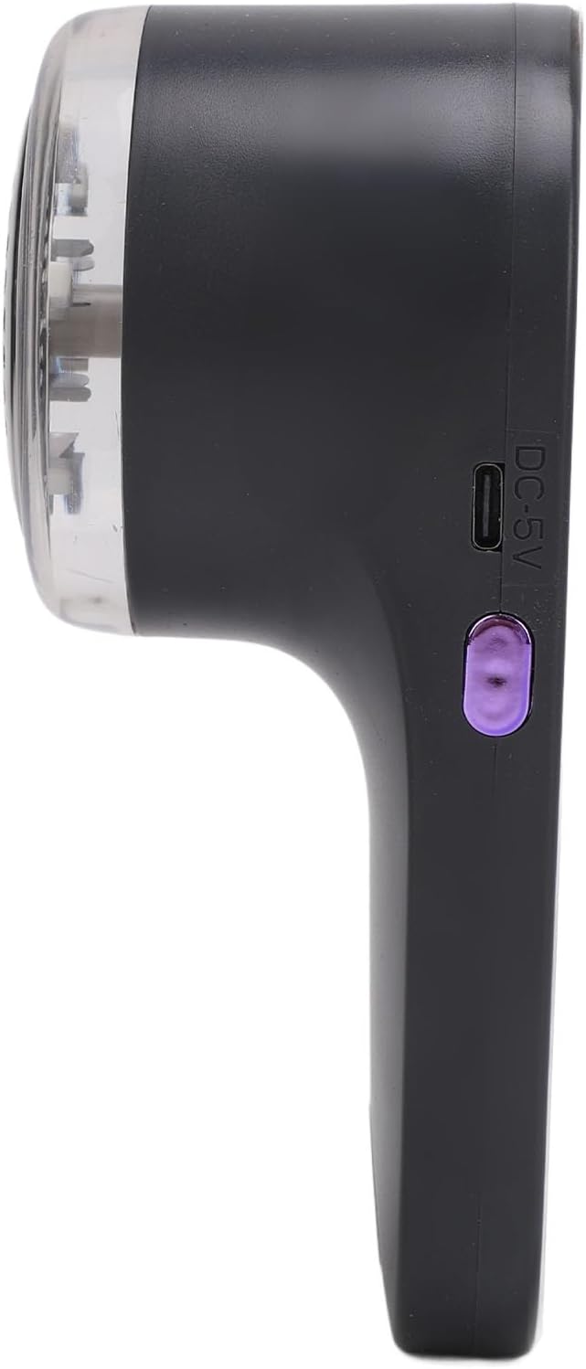 HEEPDD Fabric Shaver Electric Lint Remover with Digital Display, Lint Removers Digital Display, Heavy Duty ABS Plastic and Stainless Steel Vane/Wing for Clothes Furniture Sweater Couch (Grey)