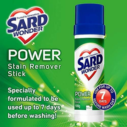 Sard Wonder Concentrated Stain Remover Wonder Stick,100g, with Eucalyptus