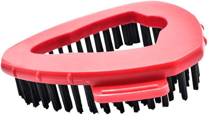 Funtin 2-Pack Mop Scrub Brush Head Compatible with Ocedar EasyWring 1-Tank Spin System, Shower Floor Scrubber for Bathroom Kitchen, Not Fit RinseClean (1-Tank (2-Pack))