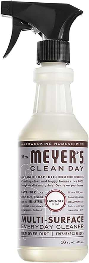 MRS. MEYER'S CLEAN DAY Lavender Scent Multi-Purpose Household Cleaner, 16 oz. (Pack of 3)