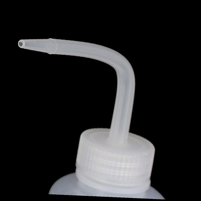 New Lon0167 150ml Bent Featured Tip Plastic Cylindrical reliable efficacy Washing Cleaning Spray Squeeze Bottle(id:a33 93 29 0a8)