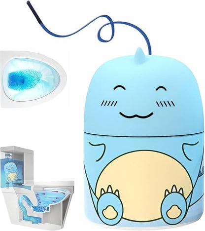 Dinosaur Toilet Bowl Cleaner Bottle, 2026 Upgraded Cute Dinosaur-Shaped Magic Automatic Toilet Tank Cleaner Bottle, Long-Lasting Bathroom Tank Crazy Cleaning Deodorizer Wonder(Ocean)