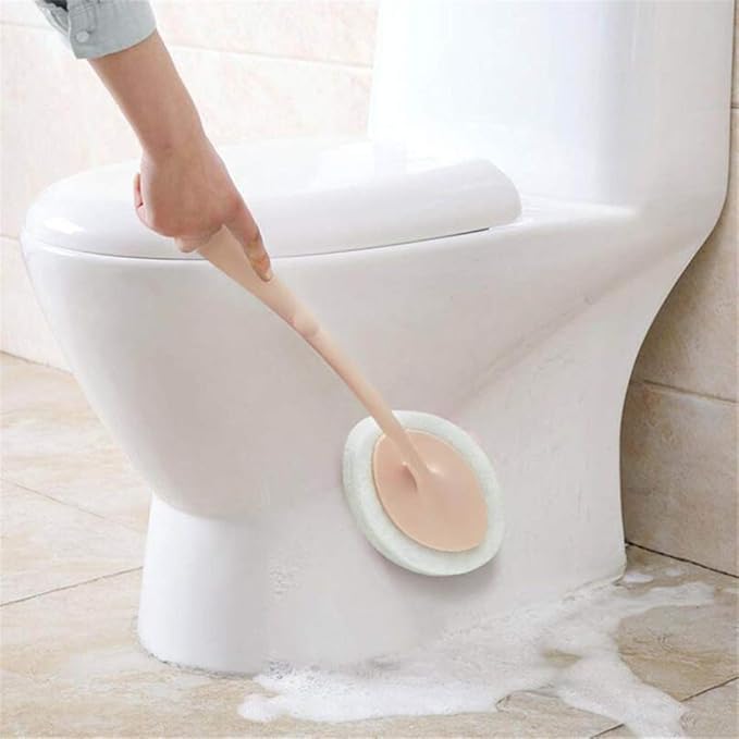 Bathtub Cleaning Brush Handheld Toilet Sponge Brushes Floor Ceramic Tile Cleaner Bathroom Brush