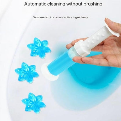 Toilet Gel Stamp, 98 Count 7 Kinds of Scent Toilet Bowl Cleaners, Fresh Gel Toilet Bowl Cleaning Stamps With Clean and Prevent Limescale