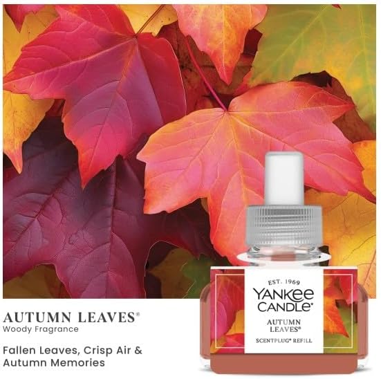 Yankee Candle Autumn Leaves ScentPlug Refills (Pack of 6)